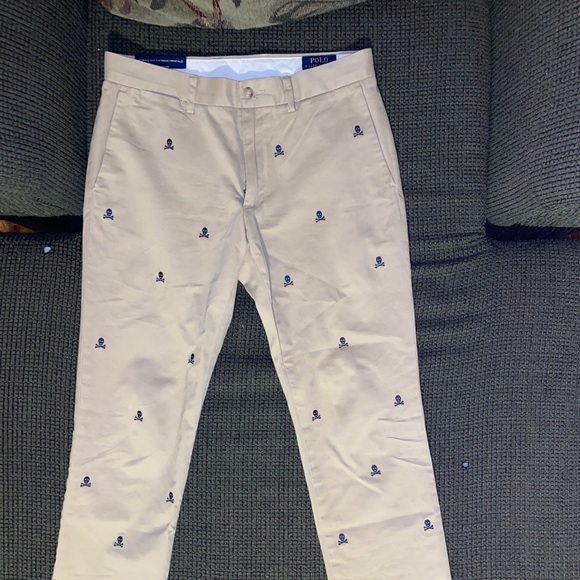 ralph lauren skull and crossbones pants